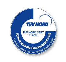 TÜV Nord bestätigt 100 % klimaneutrales Erdgas